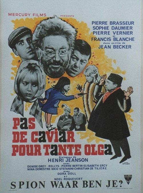 Pas de caviar pour tante Olga 1965 official movie poster