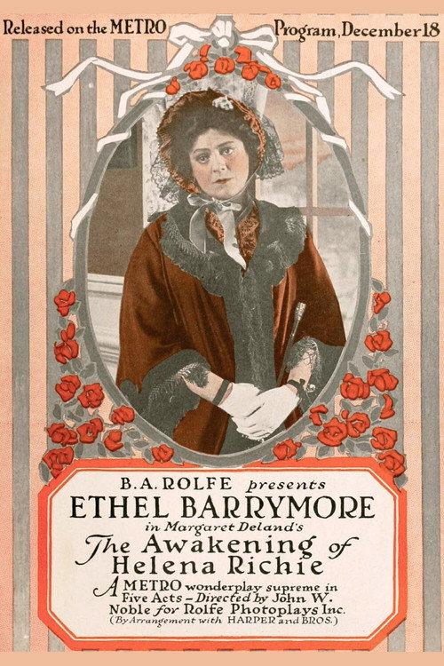 The Awakening of Helena Ritchie 1916 official movie poster
