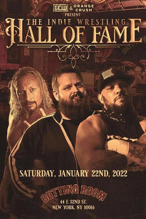 GCW The Indie Wrestling Hall of Fame 2022 official movie poster