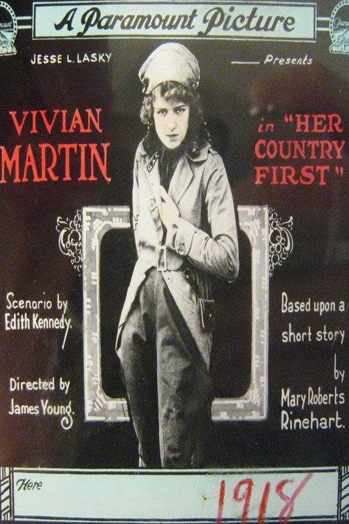 Her Country First 1918 official movie poster