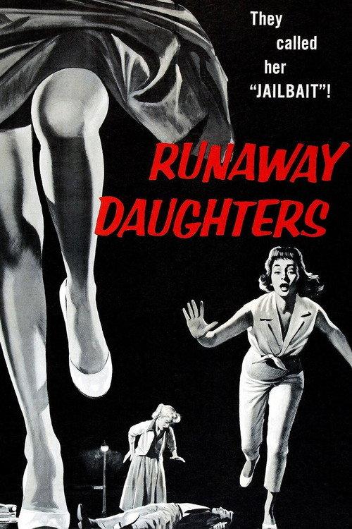 Runaway Daughters 1956 official movie poster