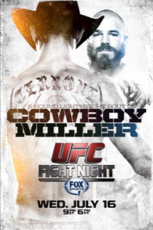 UFC Fight Night 45: Cerrone vs. Miller 2014 official movie poster