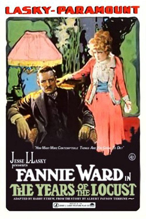 The Years of the Locust 1916 official movie poster