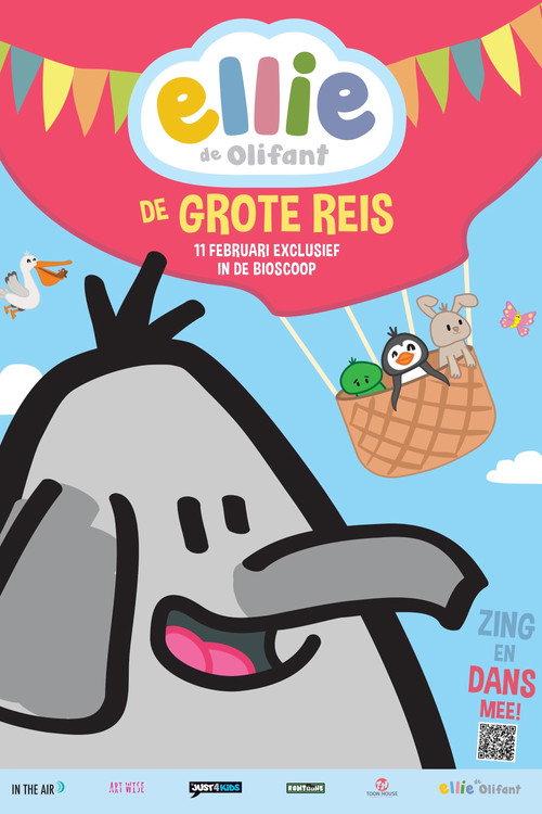 Ellie de olifant - De grote reis 2026 official movie poster
