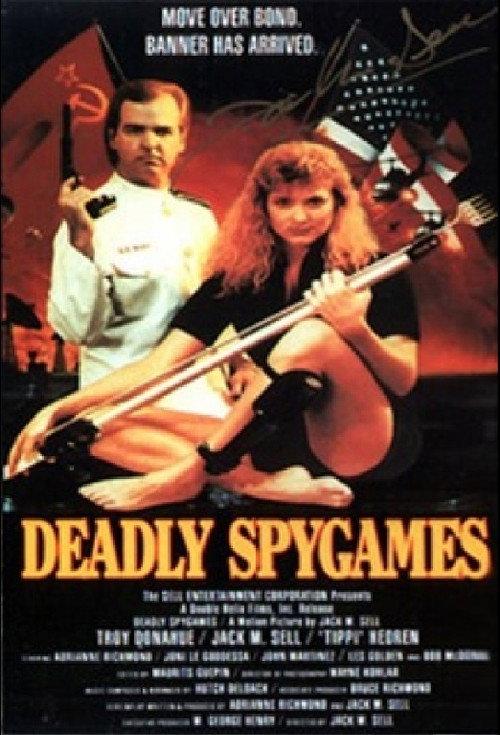 Deadly Spygames 1989 official movie poster