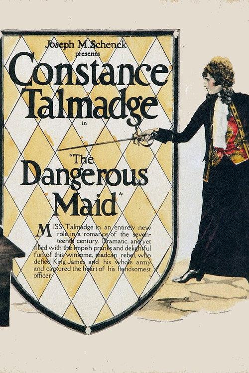 The Dangerous Maid 1923 official movie poster