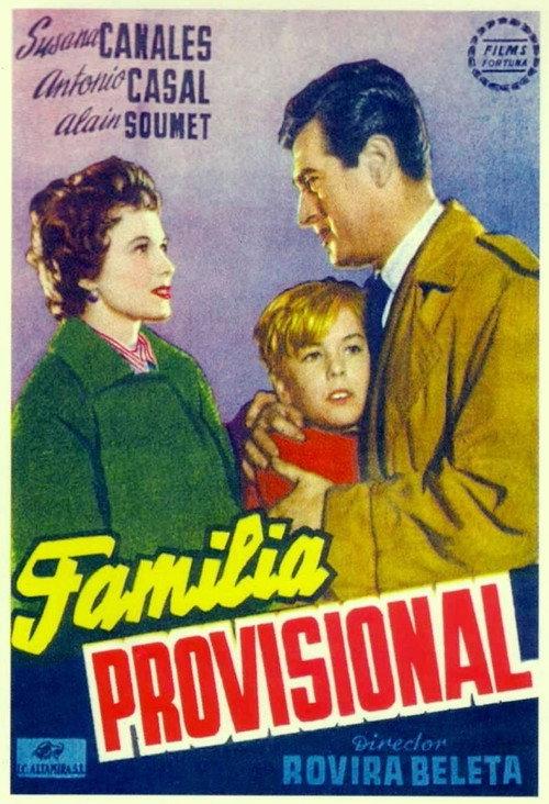 Familia provisional 1958 official movie poster