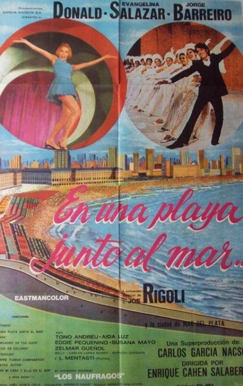 En una playa junto al mar 1971 official movie poster
