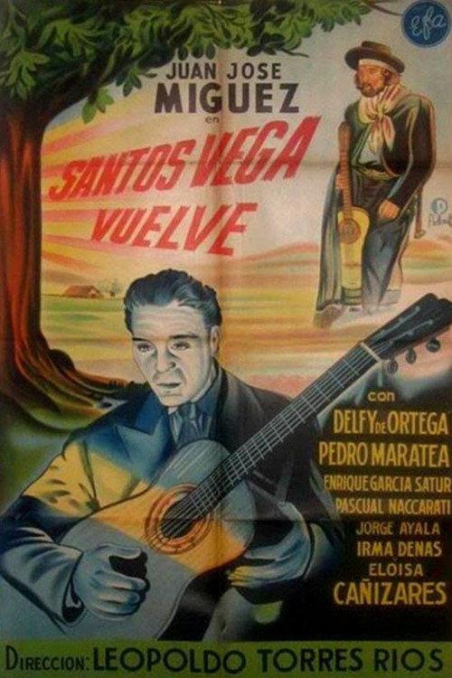 Santos Vega vuelve 1947 official movie poster