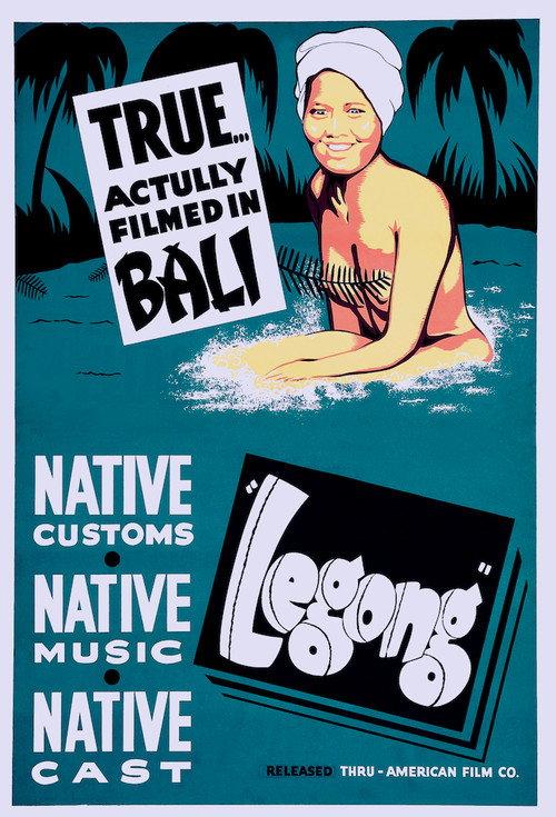 Legong: Dance of the Virgins 1935 official movie poster