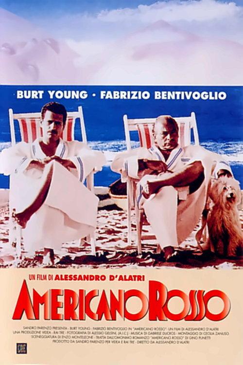 Americano rosso 1991 official movie poster