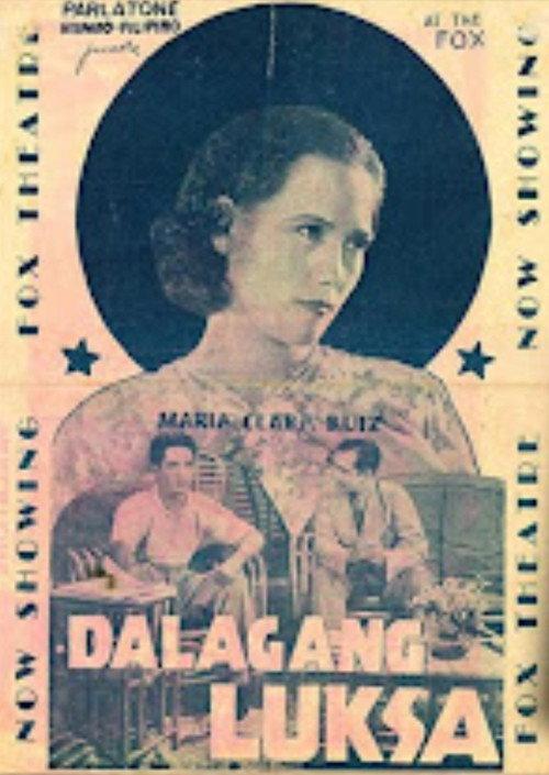 Dalagang Luksa 1938 official movie poster