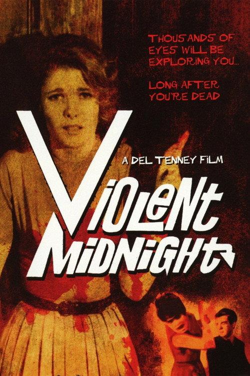 Violent Midnight 1963 official movie poster