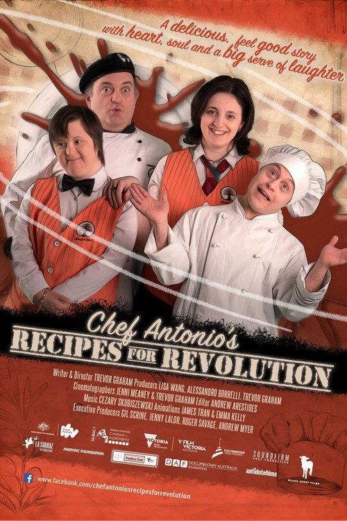 Chef Antonio's Recipes for Revolution 2022 official movie poster