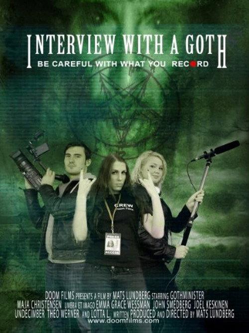 Interview with a Goth 2010 official movie poster