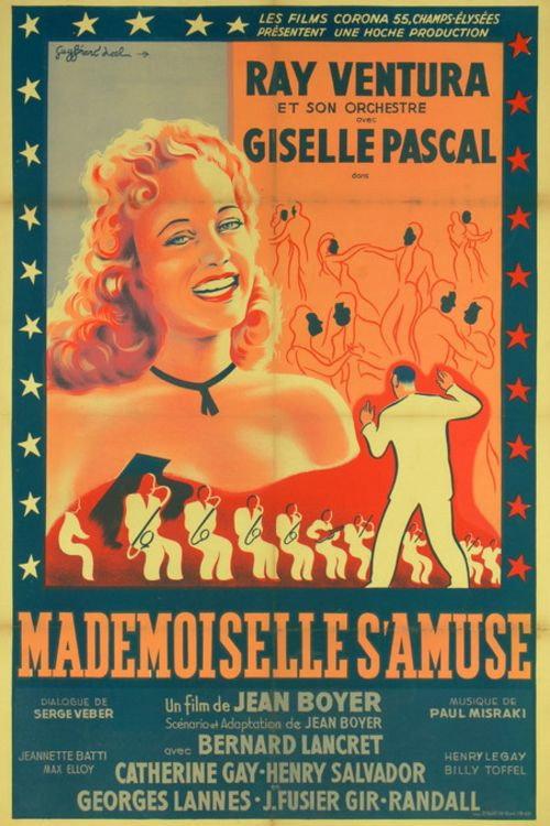 Mademoiselle Has Fun 1948 official movie poster