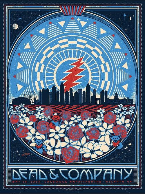 Dead & Company: 2023-05-28 Lakewood, ATL 2023 official movie poster