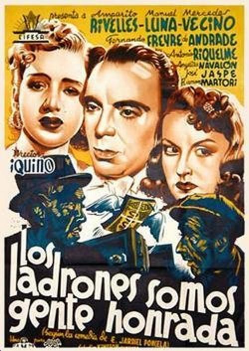 Los ladrones somos gente honrada 1942 official movie poster