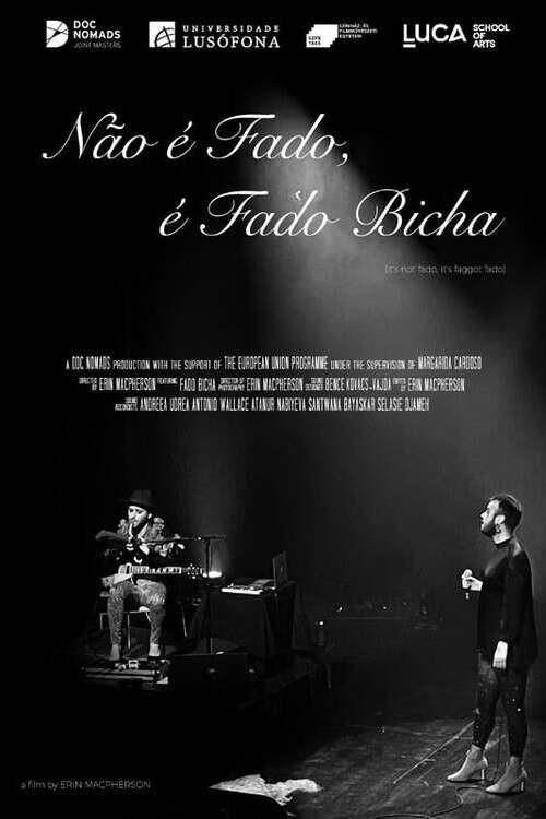 It's not Fado, It's Faggot Fado 2022 official movie poster
