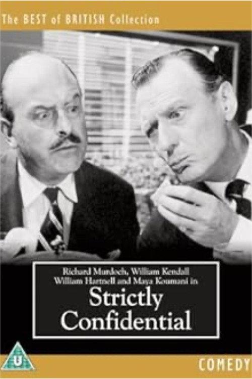 Strictly Confidential 1959 official movie poster