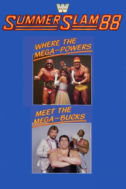 WWE SummerSlam 1988 1988 official movie poster