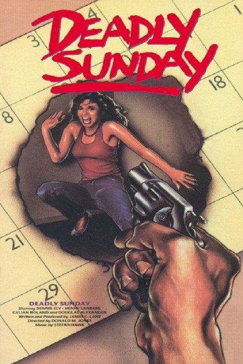 Deadly Sunday 1982 official movie poster