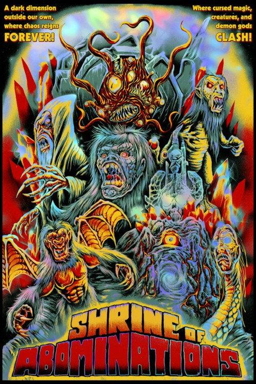 Shrine of Abominations 2025 official movie poster