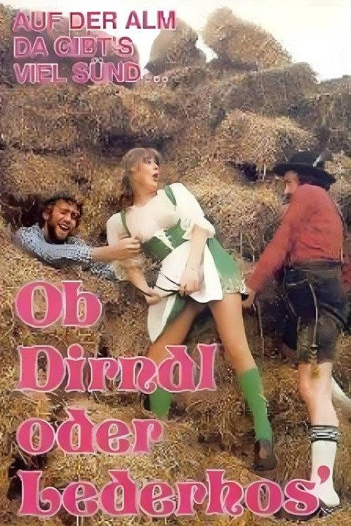 Ob Dirndl oder Lederhose - gejodelt wird ganz wild drauflos 1974 official movie poster