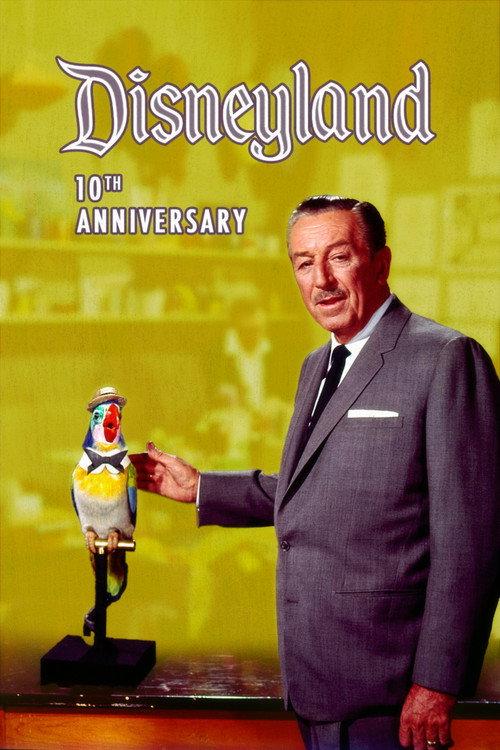 Disneyland 10th Anniversary 1965 official movie poster
