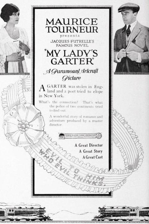 My Lady's Garter 1920 official movie poster