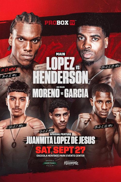Najee Lopez vs. Kalvin Henderson 2025 official movie poster