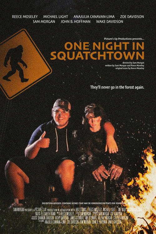 One Night in Squatchtown 2022 official movie poster
