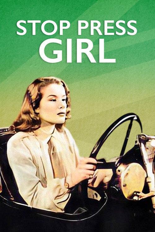 Stop Press Girl 1949 official movie poster