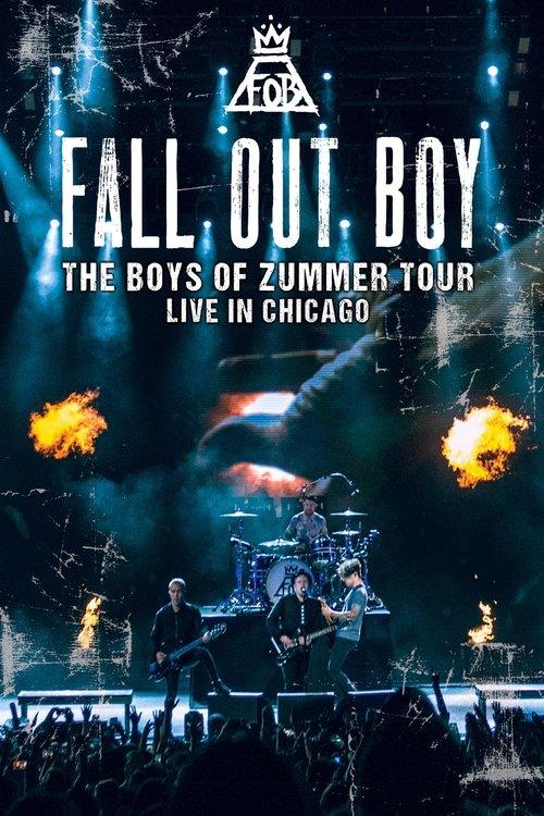 Fall Out Boy: The Boys of Zummer Tour Live in Chicago 2016 official movie poster