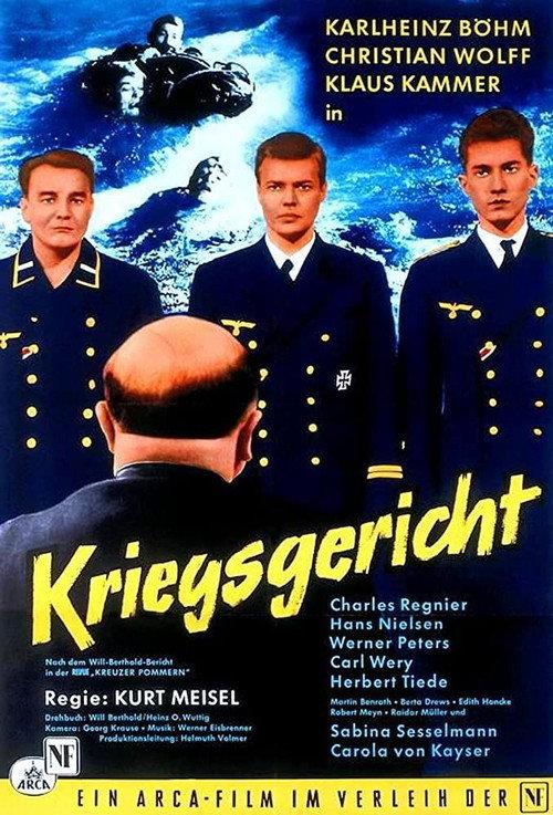 Court Martial 1959 official movie poster