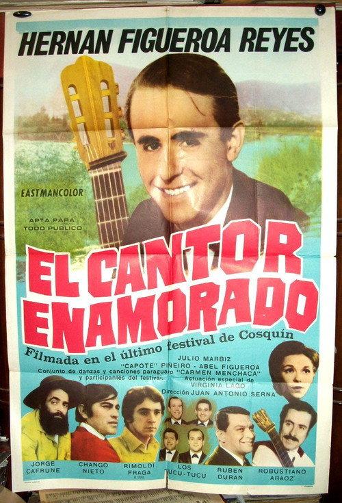 El cantor enamorado 1969 official movie poster