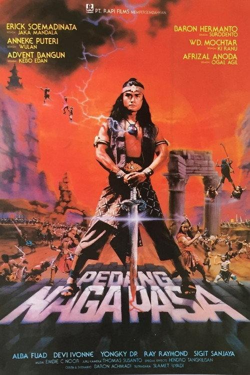 Pedang Naga Pasa 1990 official movie poster