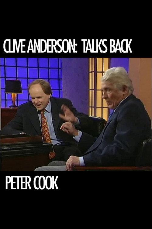 Clive Anderson Talks Back: Peter Cook 1993 official movie poster