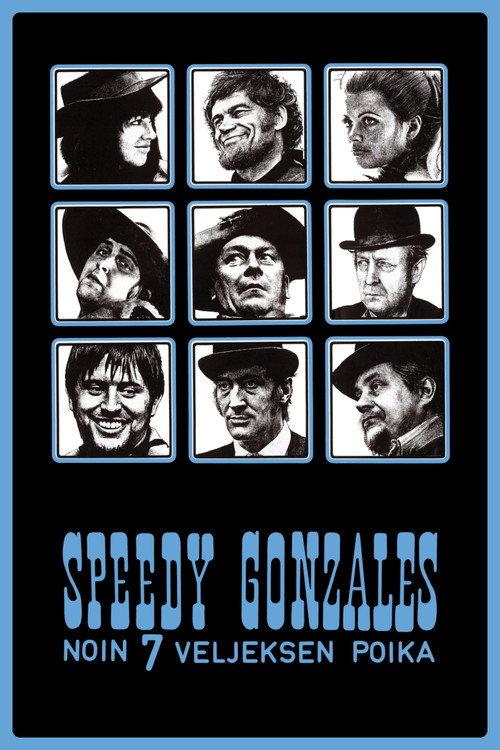 Speedy Gonzales – noin 7 veljeksen poika 1970 official movie poster