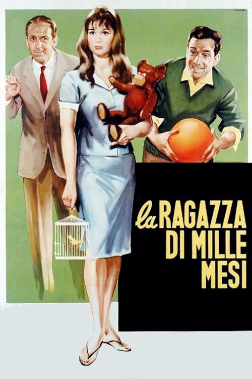 The Girl of a Thousand Months 1961 official movie poster