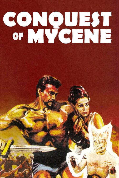 The Conquest of Mycenae 1963 official movie poster