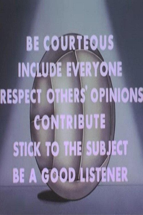 Ways To Better Conversation 1950 official movie poster