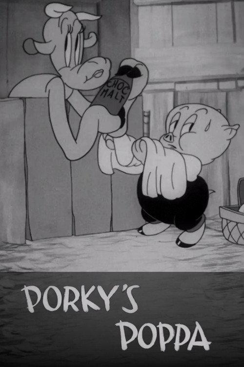 Porky's Poppa 1938 official movie poster