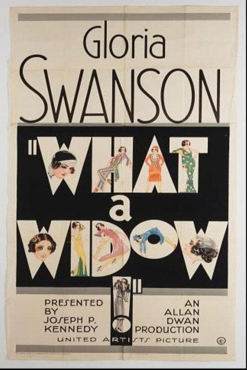 What a Widow! 1930 official movie poster