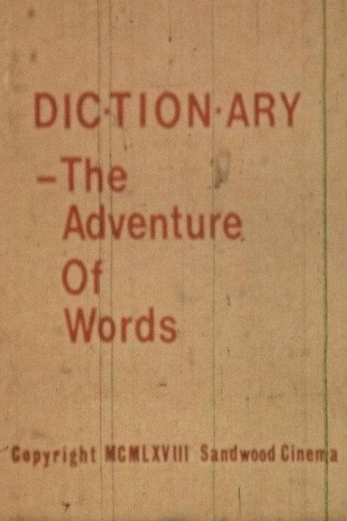 Dictionary: The Adventure of Words 1968 official movie poster