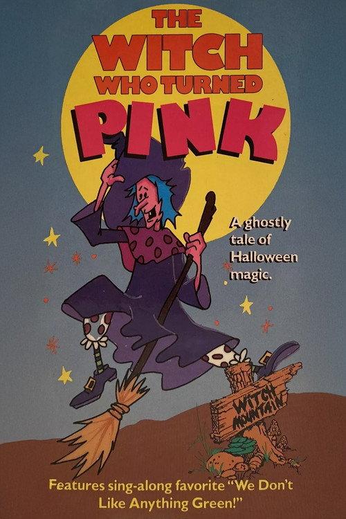 The Witch Who Turned Pink 1989 official movie poster