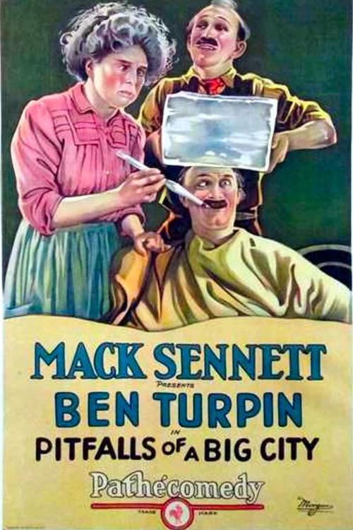 Pitfalls of a Big City 1923 official movie poster