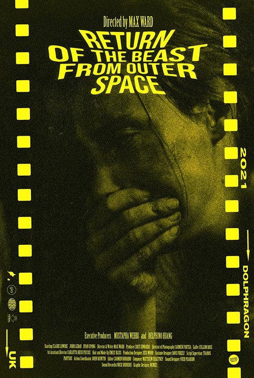 Return of the Beast from Outer Space 2021 official movie poster