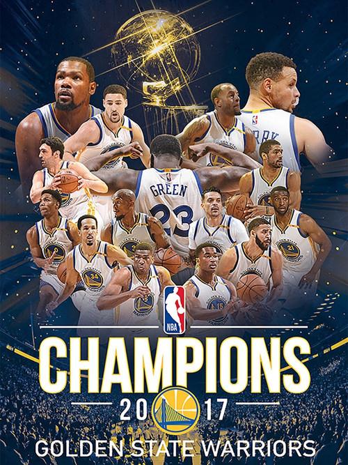 2017 NBA Champions: Golden State Warriors 2017 official movie poster