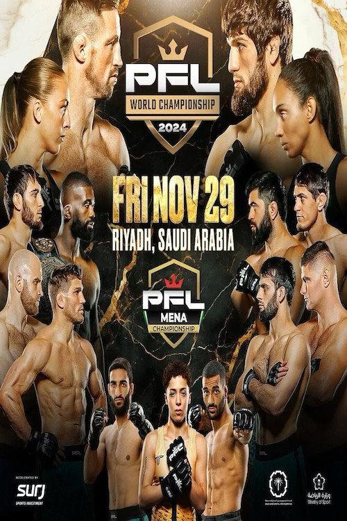 PFL 2024 Championships - Loughnane vs. Khizriev 2024 official movie poster